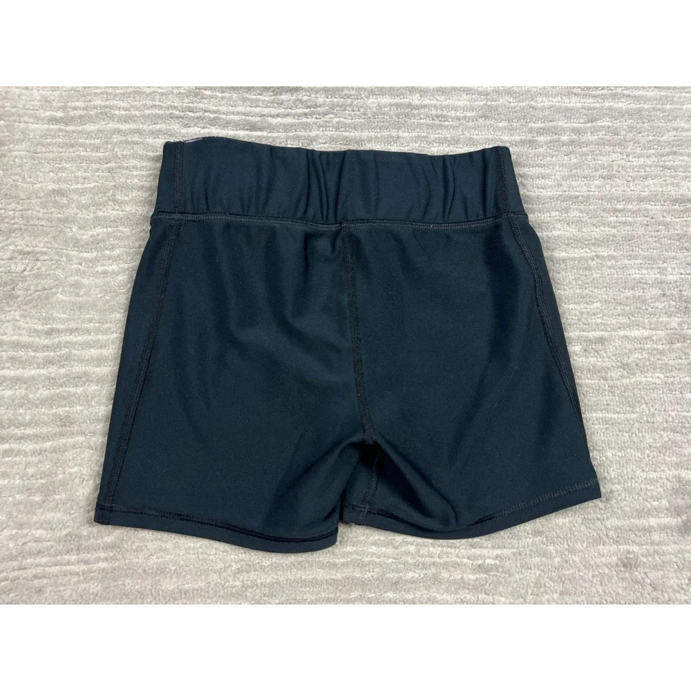 Under Armour Shorts Youth Medium Black HeatGear Fitted Compression Athletic 3.5